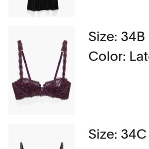 Savage X Fenty Balconette Bra 34B